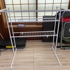 クローゼット収納ラック　ハンガー掛け！