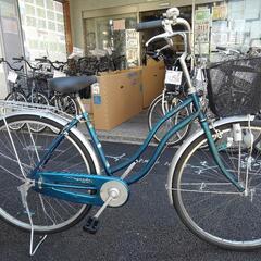 中古自転車３５４１　前後タイヤ新品！　２７インチ　ギヤなし　ダイ...