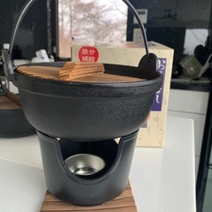 1人用鉄鍋セット(5セットだと6000円で)