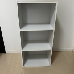 カラーボックス白