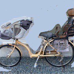 ママチャリ　3人乗り自転車
