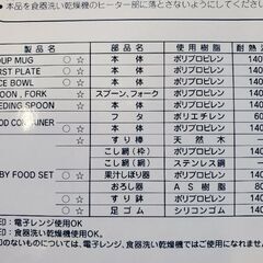 ミキハウス　ベビー食器　テーブルウエアの画像