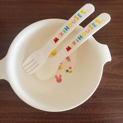 ミキハウス　ベビー食器　テーブルウエアの画像