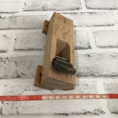 W116 鉋/かんな 紙張鉋 ミニ鉋 雪盛 大工道具 職人道具 宮大工 現状品の画像