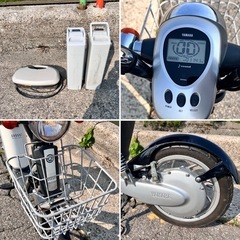 すぐ乗れる ヤマハ Passol パッソル 電動バイク SY01J スクーター 富山発 ★静音・軽い・経済的・乗りやすい ★現車確認可能 ★始動動画有の画像