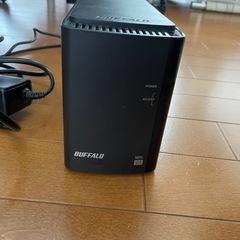 BUFFALO 外付けHDD USB接続 HD-WHU3/R1-C 2TB×2の画像