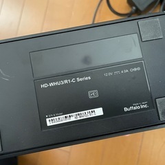 BUFFALO 外付けHDD USB接続 HD-WHU3/R1-C 2TB×2の画像