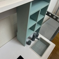 おもちゃのキッチンの画像