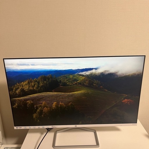 HP M24fwa 23.8インチ FHD モニター 白 本物 美品】HP M24fwa