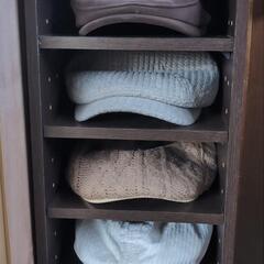 ハンチング、キャップ収納の画像