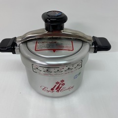 No.762 昭和感　長期保存品　未使用　圧力鍋