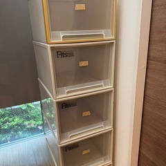 【無料でお譲りします】　Fits 収納ケース