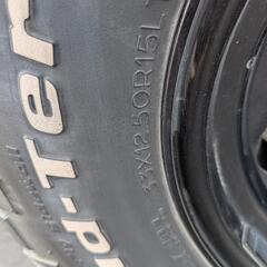 値下げ交渉あり33 12.50 R15 ランクル　サーフ　139.7 6穴の画像