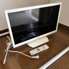 【ジャンク品】シャープ　液晶カラーテレビ　LC-24K20