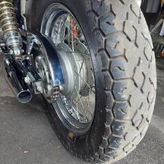 バイクのタイヤ交換(前後)とフロントフォークシール交換
