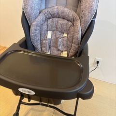 【美品】アップリカ　ユラリズム　オート　ライト　メラジンググレー　の画像