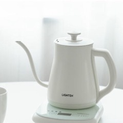 【美品】電気ケトル ケトル 温度調節 保温機能 自動OFF コー...