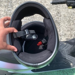 バイク用PSCマーク付きヘルメットの画像