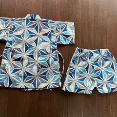 ★値下げ★子供90サイズ甚平の画像