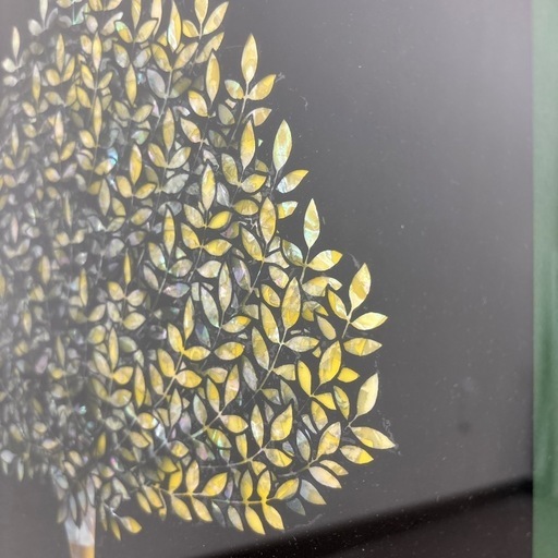 【25％OFF】 貝細工で作られた絵画 (しゃちょー) 河内長野のインテリア雑貨 装身具