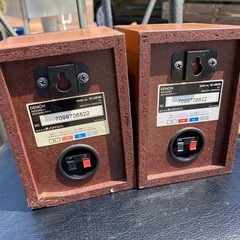 デノン　スピーカー　小型　中古品の画像