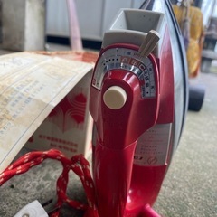 スチームアイロン　値下げしましたの画像