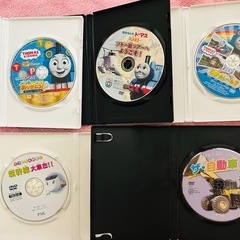 トーマスと乗り物DVDの画像
