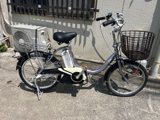 パナソニックVIVI電動アシスト自転車シティタイプ シルバー
