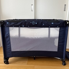 【取引中】アイリスプラザ プレイヤード ベビー 折りたたみ 安心...