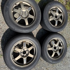 RAYS TE37 16インチ+BRIDGESTONE REGN...