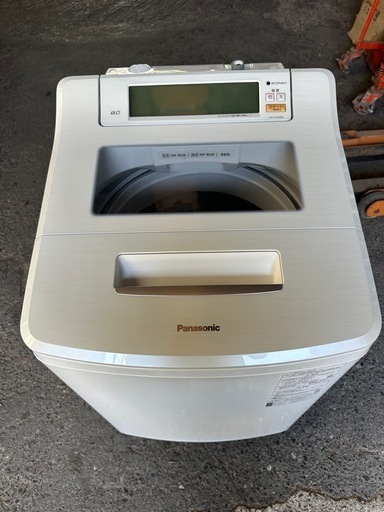 パナソニック 8.0kg 全自動洗濯機 泡洗浄 ホワイト NA-FA80H6-W