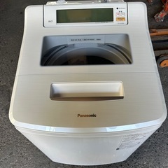 パナソニック 8.0kg 全自動洗濯機 泡洗浄 ホワイト NA-FA80H6-W