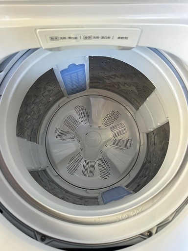 パナソニック 8.0kg 全自動洗濯機 泡洗浄 ホワイト NA-FA80H6-W