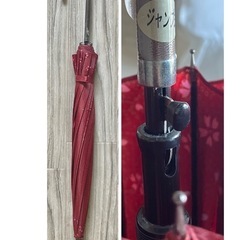 16本骨🌸和柄傘👘数回のみ使用 淵桜の画像