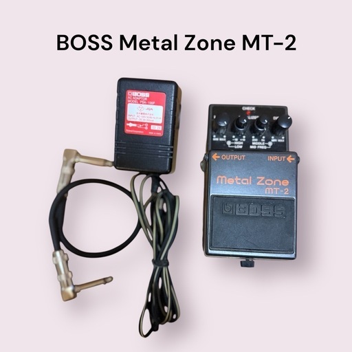 BOSS l Zone MT-2 ボス ギターエフェクター AC付