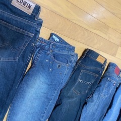 レディースジーンズ6本の画像