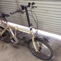 自転車中古折りたたみHUMMER外装6段変速タイヤ20インチカラー