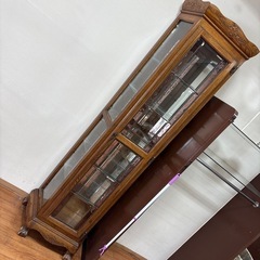 アンティーク キャビネット 飾り棚