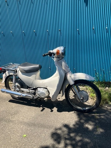 110ccスーパーカブ、インジェクション4速JA07-1014001.メーター59710km 白色終了しました
