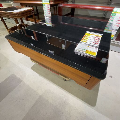 ﾘﾋﾞﾝｸﾞﾃｰﾌﾞﾙ/収納付き(No:1253618)