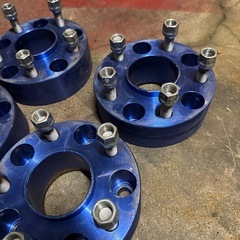 JLラングラー ワイトレ　50mm pcd127 アルミ　ジープ　四駆　クロカンの画像