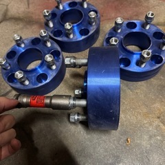JLラングラー ワイトレ　50mm pcd127 アルミ　ジープ　四駆　クロカンの画像