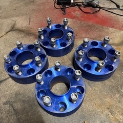 JLラングラー ワイトレ　50mm pcd127 アルミ　ジープ　四駆　クロカンの画像