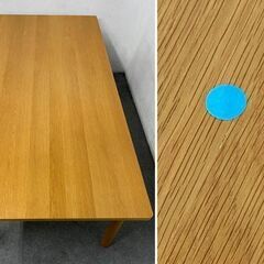 unico ウニコ CRAFF(クラフ) ダイニングテーブル 幅140 チェア2脚+ベンチ 中古家具 店頭引取歓迎 R9470の画像