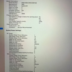 MacBook Pro2017 A1708 SSD 250GB 16GB i5の画像