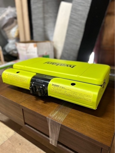 E0949 Iwatani 2口ポータブルカセットコンロ　　美品