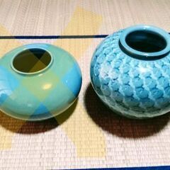 🍓 如泉青磁の壺 その１