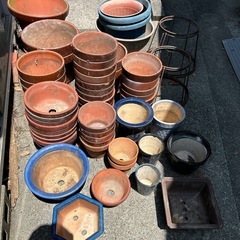 【商談中】テラコッタ　植木鉢　セット