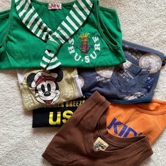 kids タンクトップ　Tシャツの画像