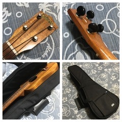 希少 Ceniza T&K セニーザ コア コンサートウクレレ ハワイ製の画像